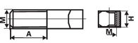Bulloni duttili multifunzionali della sfortuna dei montaggi del ferro e tipo matto tipo tipo di K di N1 di S fornitore