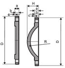 Il ferro duttile di ISO2531 PN10 congiunge Fittings della flangia cieca di Di Flanged inossidabile fornitore