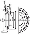 Riduzione della pressione rotonda della classe PN10 PN16 PN25 dei montaggi duttili del ferro della flangia fornitore