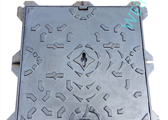 Pittura nera solubile in acqua del ferro di botola della copertura del quadrato duttile resistente della struttura fornitore