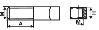 Bulloni duttili multifunzionali della sfortuna dei montaggi del ferro e tipo matto tipo tipo di K di N1 di S