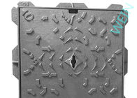 Pittura nera solubile in acqua del ferro di botola della copertura del quadrato duttile resistente della struttura fornitore